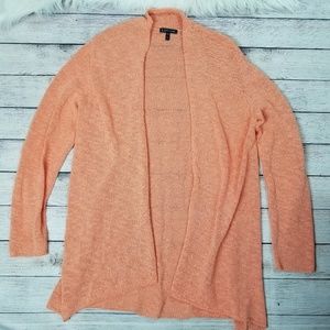 EILEEN FISHER Linen blend Drape Cardigan